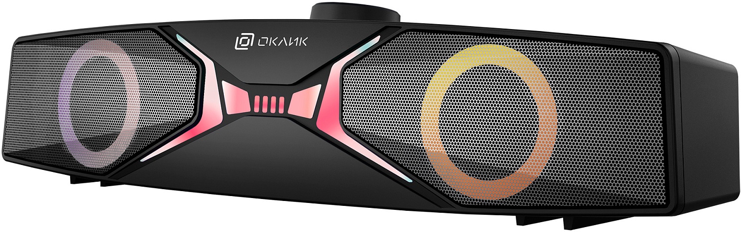 Саундбар Оклик OK-502S 2.0 6Вт черный