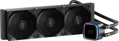 Система водяного охлаждения Ocypus Iota L36 BK, 360mm, Display Pump, 3x120mm FDB fans, LGA115X/1200/1700/18XX, AM4/AM5 (незначительное повреждение коробки)