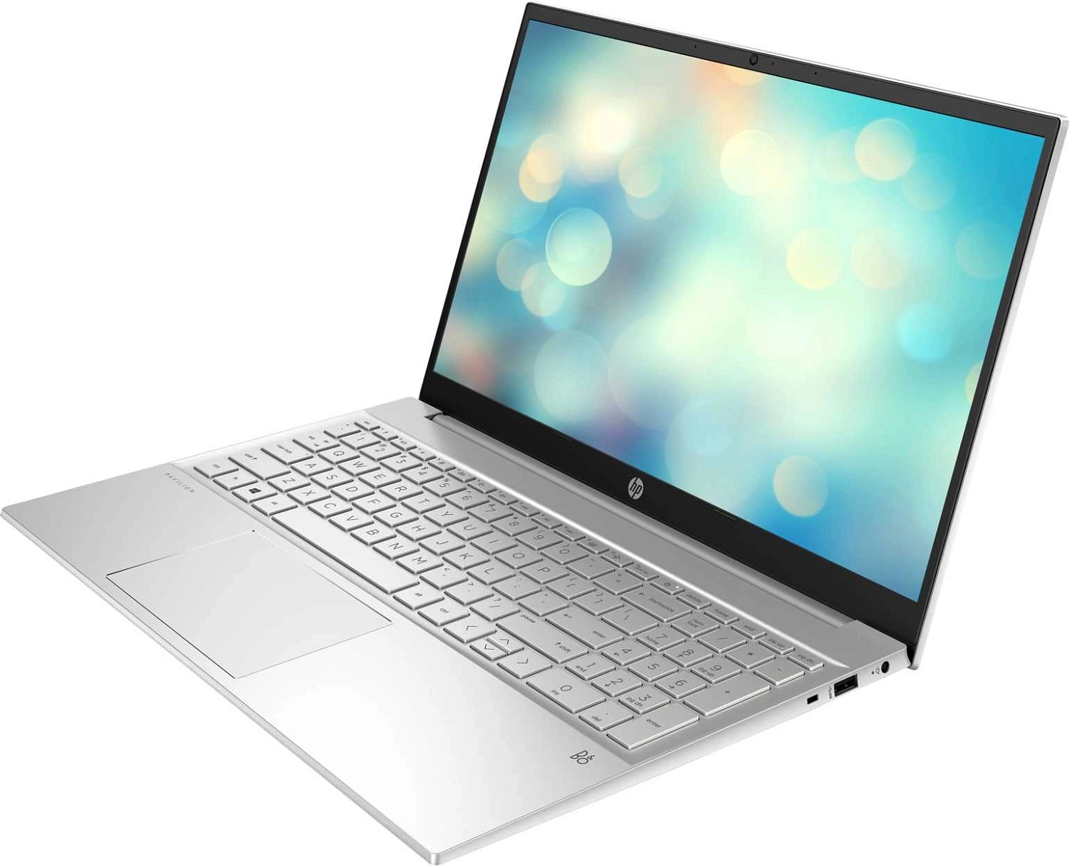 Ноутбук HP Pavilion 15-eg2002ci Core i5 1235U 8Gb SSD256Gb Intel Iris Xe graphics 15.6" IPS FHD (1920x1080) Free DOS silver WiFi BT Cam (6F8L6EA)