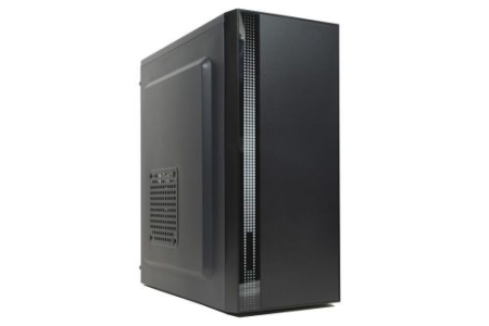 Корпус ATX Filum S17 черный, без БП, RGB strip, USB 3.0