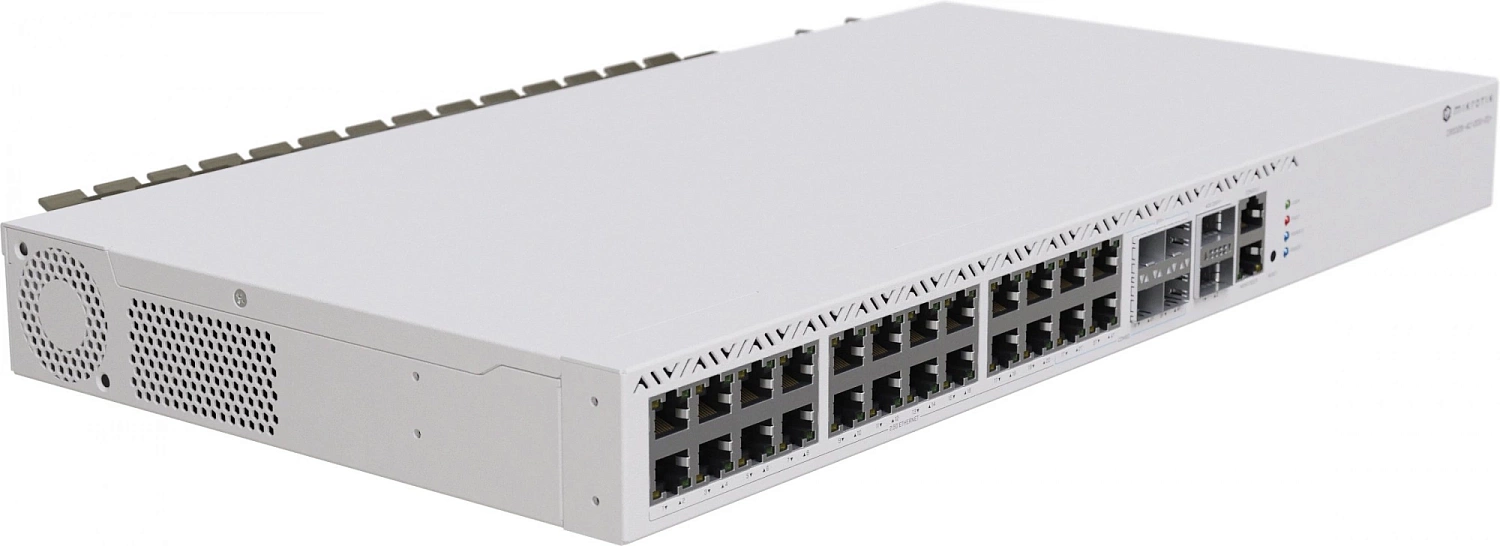 Коммутатор Mikrotik CRS326-4C+20G+2Q+RM