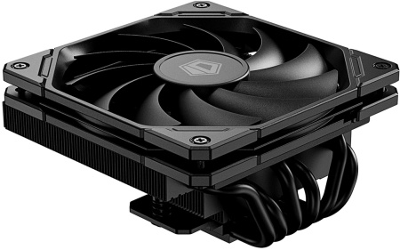 Устройство охлаждения(кулер) ID-Cooling IS-67-XT BLACK Soc-AM5/AM4/1151/1200/1700 4-pin 16-35dB Al+Cu 150W 500gr Ret