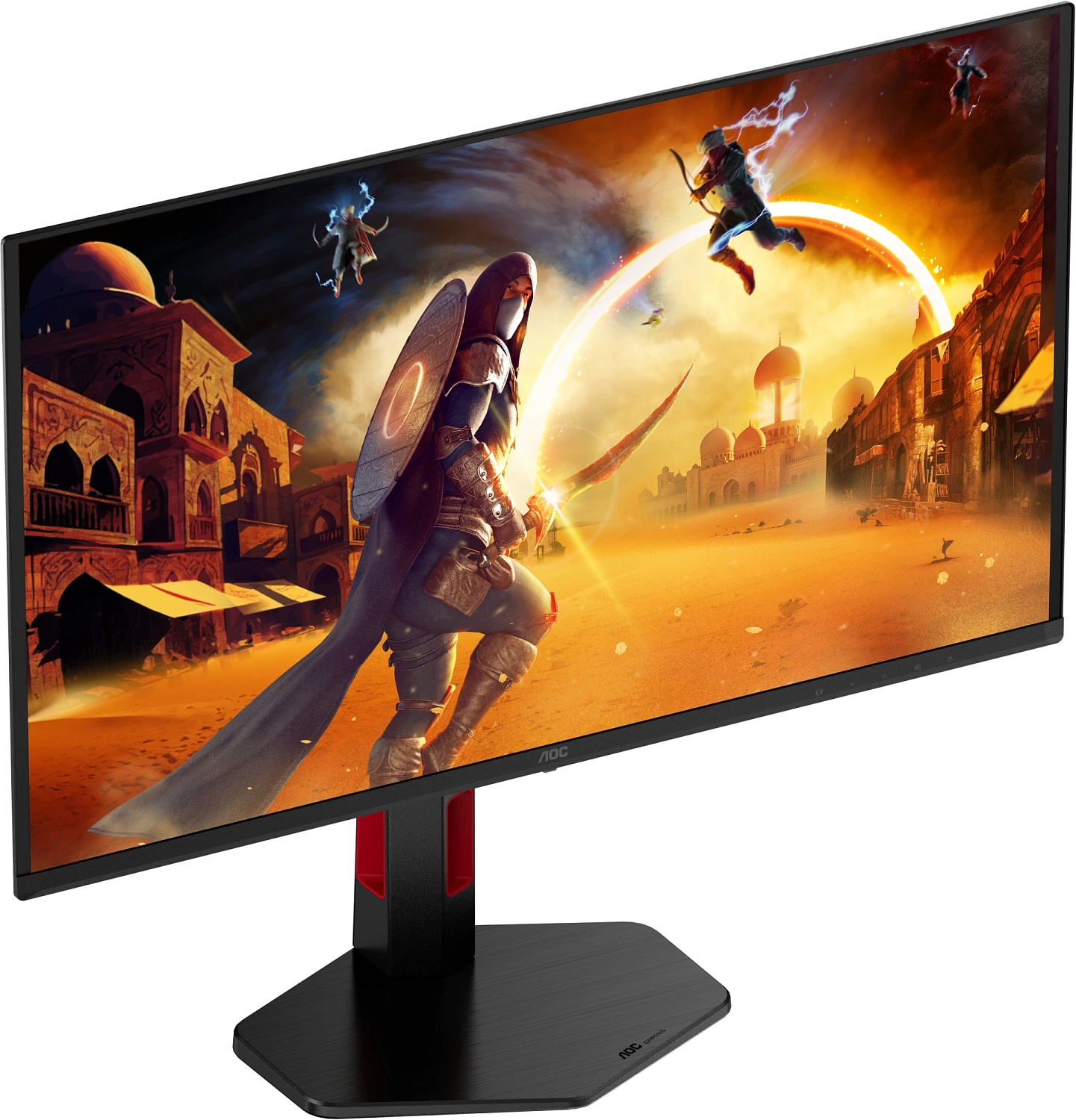 Монитор AOC 27" Q27G4ZDR черный QD OLED LED 16:9 HDMI матовая HAS Piv 1000:1 250cd 178гр/178гр 2560x1440 360Hz DP 2K USB 5.52кг