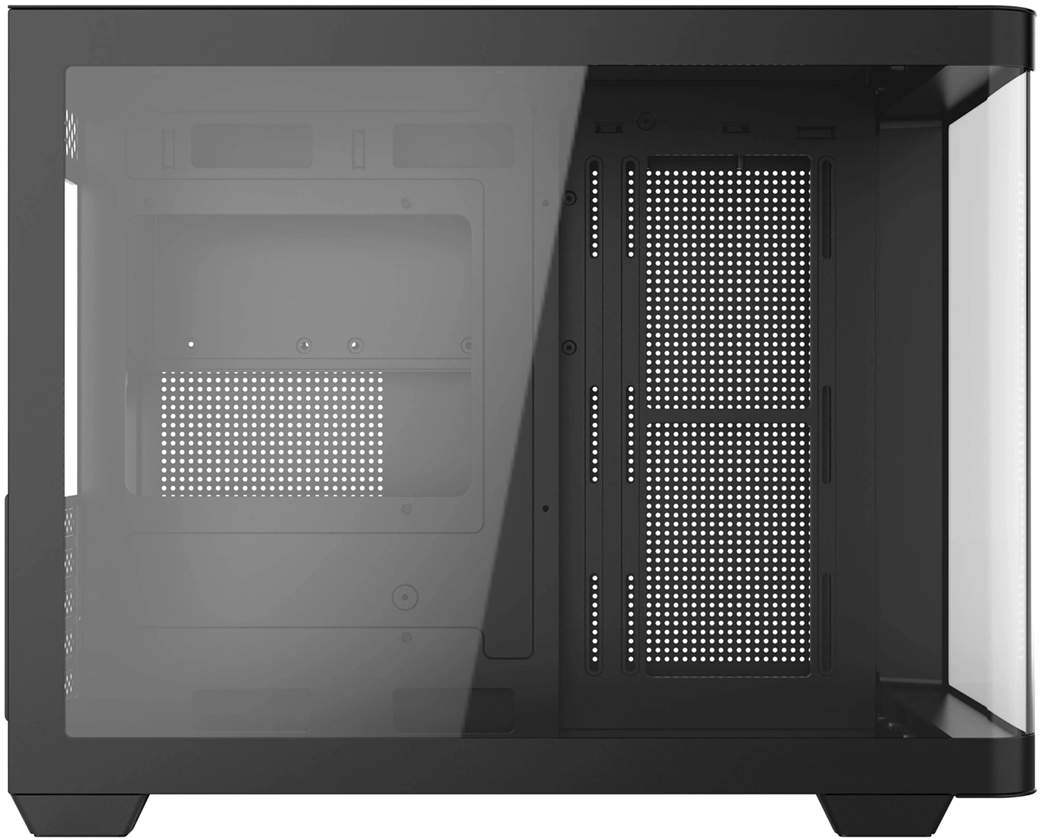 Корпус Bloody BD-CC112 черный без БП mATX 9x120mm 2xUSB3.0 audio bott PSU