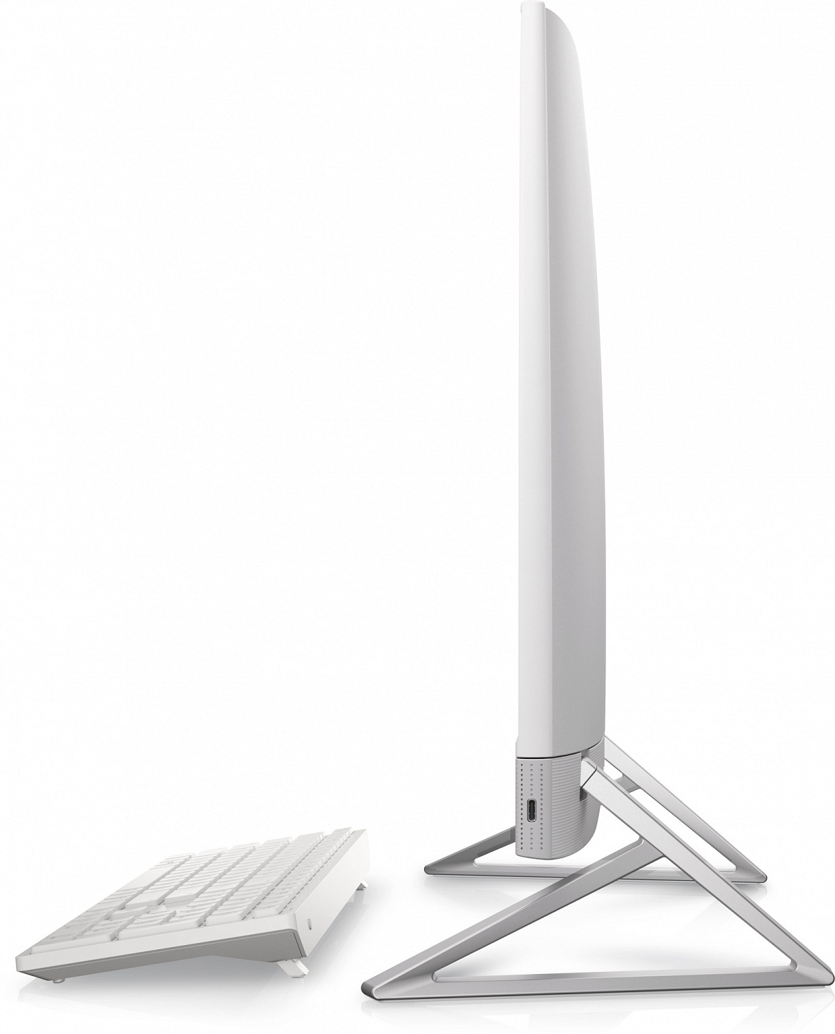 Моноблок Dell Inspiron 5420 23.8" Full HD Touch i7 1355U 16Gb SSD512Gb Iris Xe Windows 11 Professional GbitEth WiFi BT 130W клавиатура мышь Cam серебристый 1920x1080