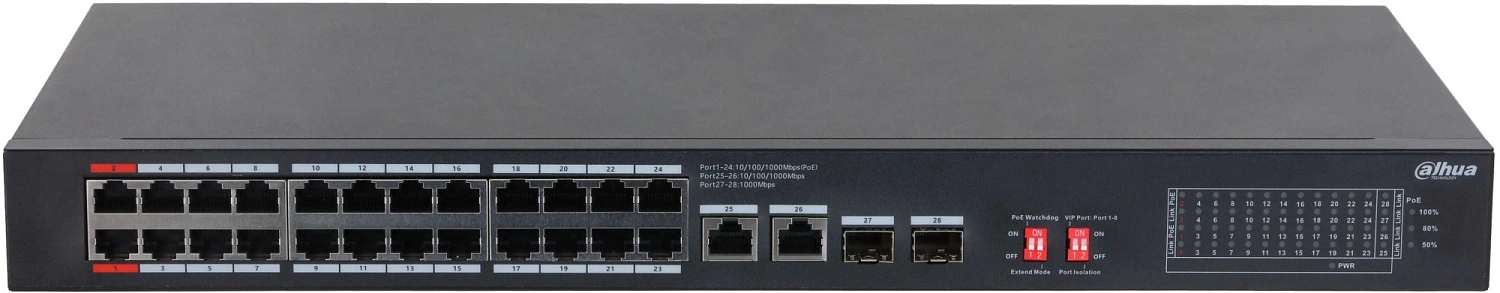Коммутатор Dahua DH-S3228-24GT-240