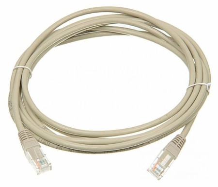 Патч-корд Lanmaster TWT-45-45-3.0/6-GY UTP RJ-45 вил.-вилка RJ-45 кат.6 3м серый ПВХ (уп.:1шт)