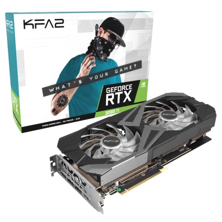 RTX3060Ti X Black PCI-E 8GB GDDR6 256Bit W/HDMI/DP/DP/DP/CoolingFan (LHR) (36ISL6MD1WTK) (142549)