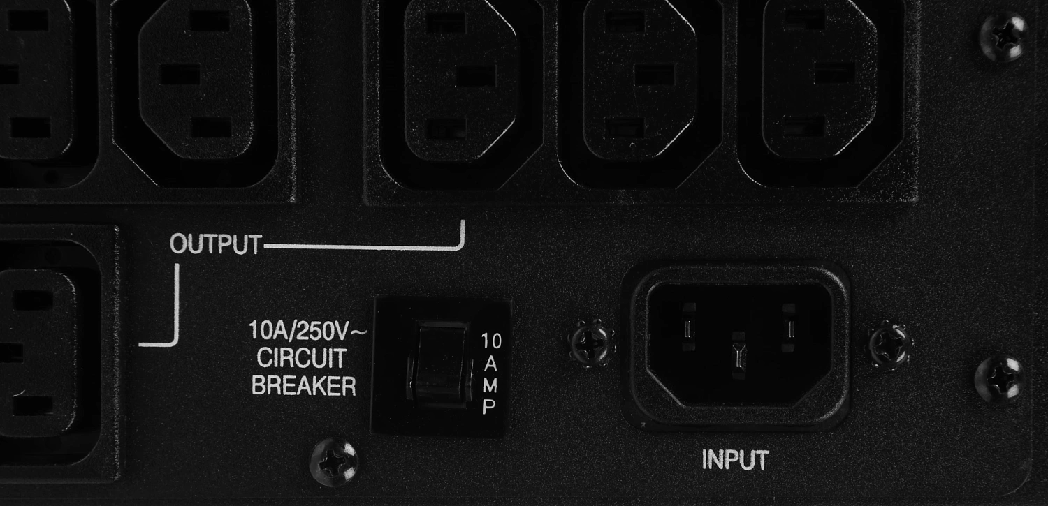 Источник бесперебойного питания Powercom Macan MRT-1000-L 1000Вт 1000ВА черный без батареи