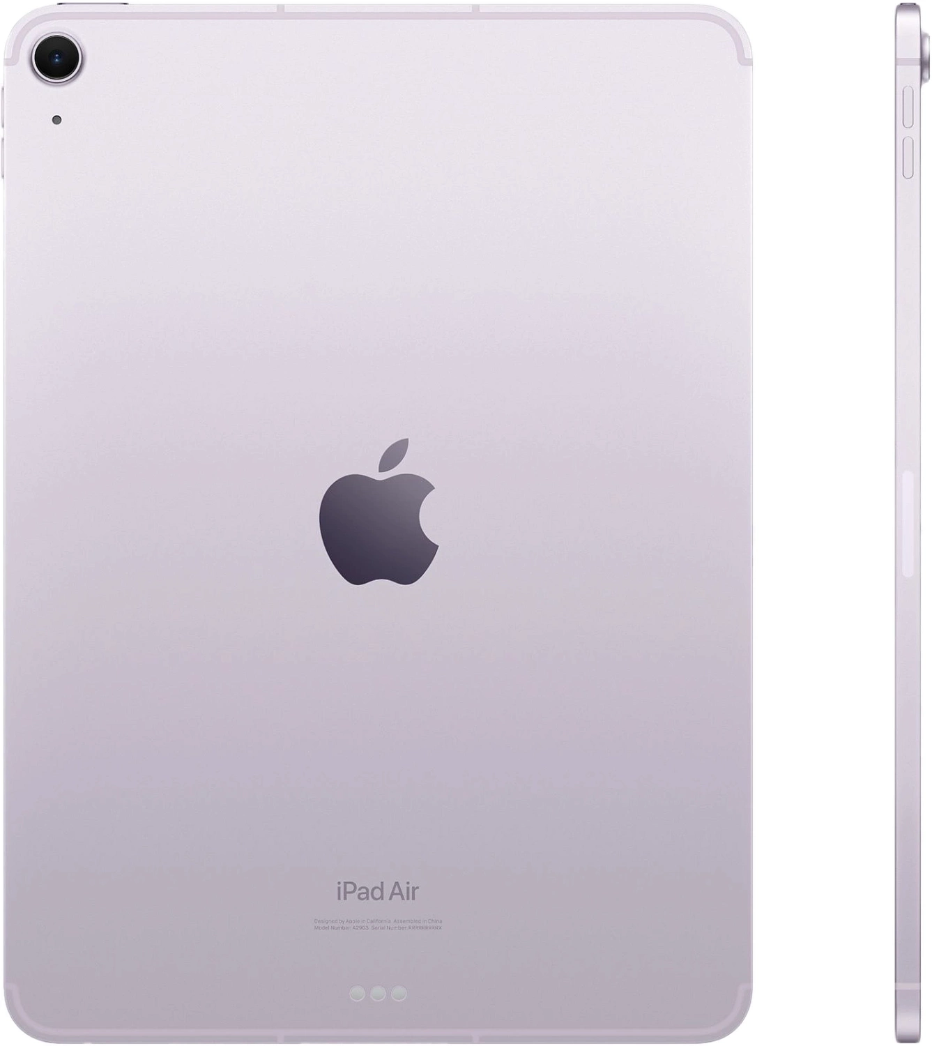 Планшет Apple iPad Air 2024 A2903 M2 2.99 8C RAM8Gb ROM256Gb 11" IPS 2360x1640 5G eSIM iOS фиолетовый 12Mpix 12Mpix BT WiFi 9hr