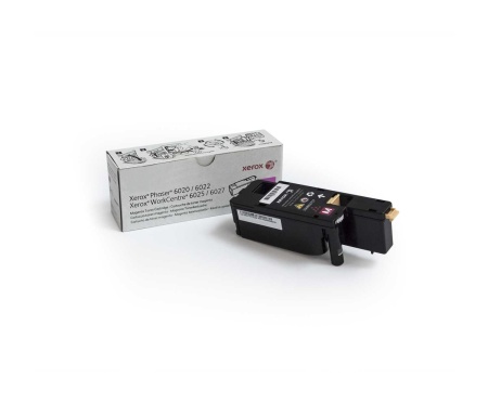 Тонер картридж Xerox 106R02757 Phaser 6020/WorkCentre 6025/6027 пурпурный, 1000 стр (аналог.артикулу 106R02761), чип в комплекте