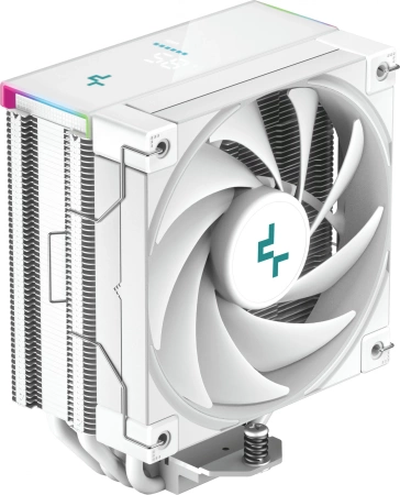 Кулер для процессора DEEPCOOL AK400 DIGITAL WH LGA1700/1200/115X/AM5/AM4 (18шт/кор, TDP 260W, PWM, Fan 120mm, 4 тепл. трубки, ARGB, белый) RET