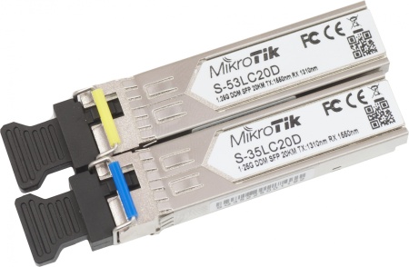 Трансивер MikroTik S-3553LC20D SM 1.25Гбит/с