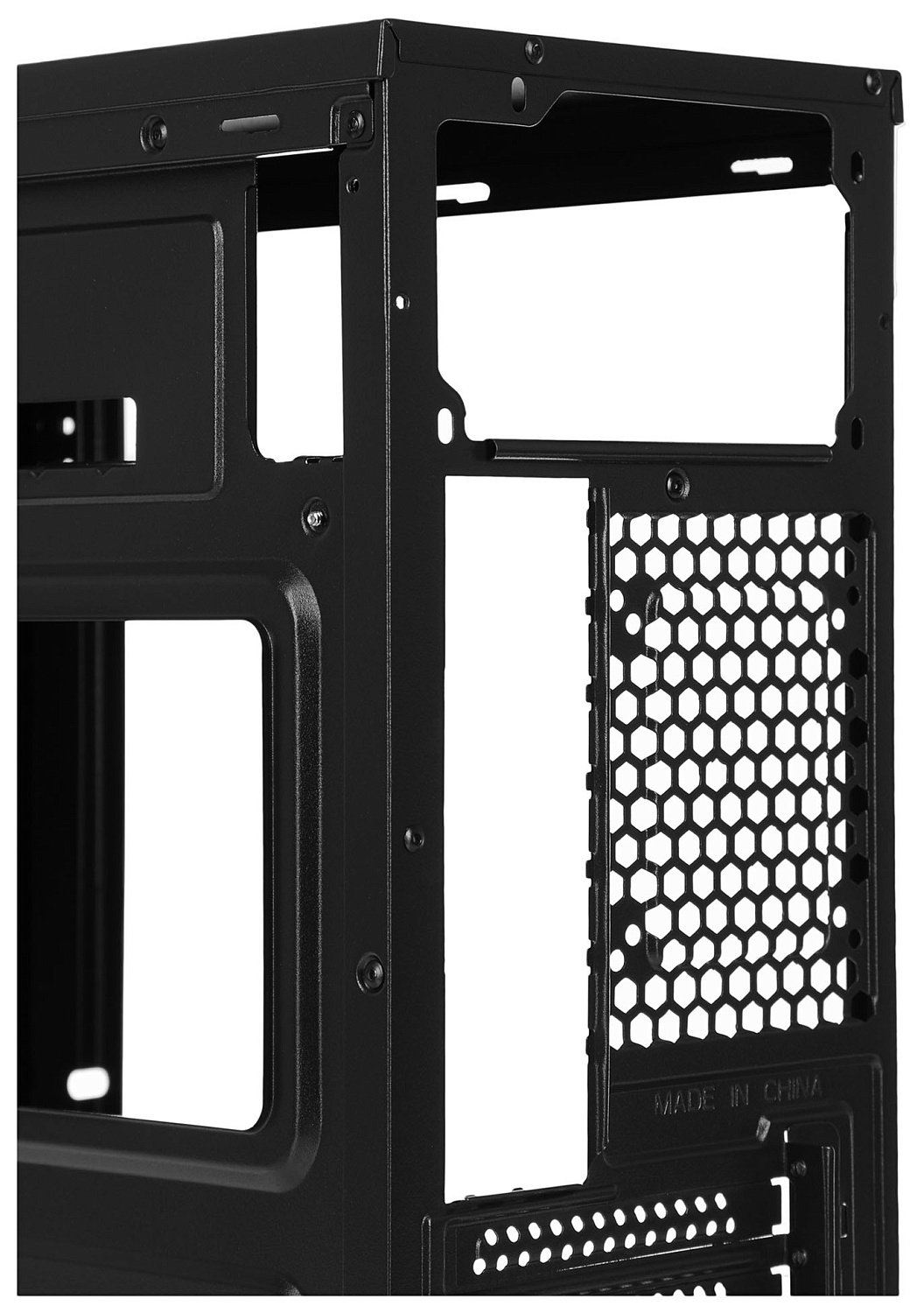 Корпус Digma DC-ATX100-U2 черный без БП ATX 1x80mm 2x120mm 2xUSB2.0 audio