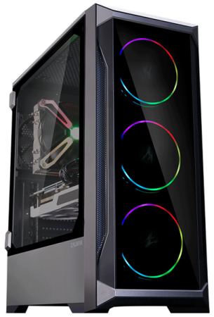 Корпус ZALMAN Z8 TG, ATX, BLACK, FRONT TG, WINDOW, 2xCOMBO (3.5" OR 2.5"), 4x2.5", 1xUSB2.0, 2xUSB3.0, FRONT 3x120mm ARGB, REAR 1x120mm