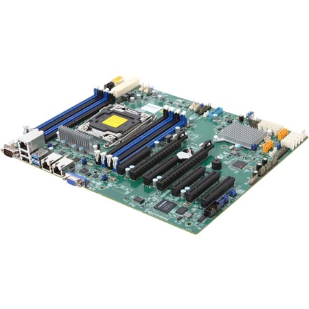 MBD-X10SRL-F-O ATX, 1xLGA2011 (up to 145W TDP), iC612, 8xDDR4, 10xSATA, 2x1GbE, IPMI, 4x PCIEx8, 3x PCIEx4, 2xSDOM, 4x USB3.0, 8x USB2.0, (156115)