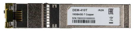 Трансивер D-Link 410T/A2A SFP+ до 0.1км