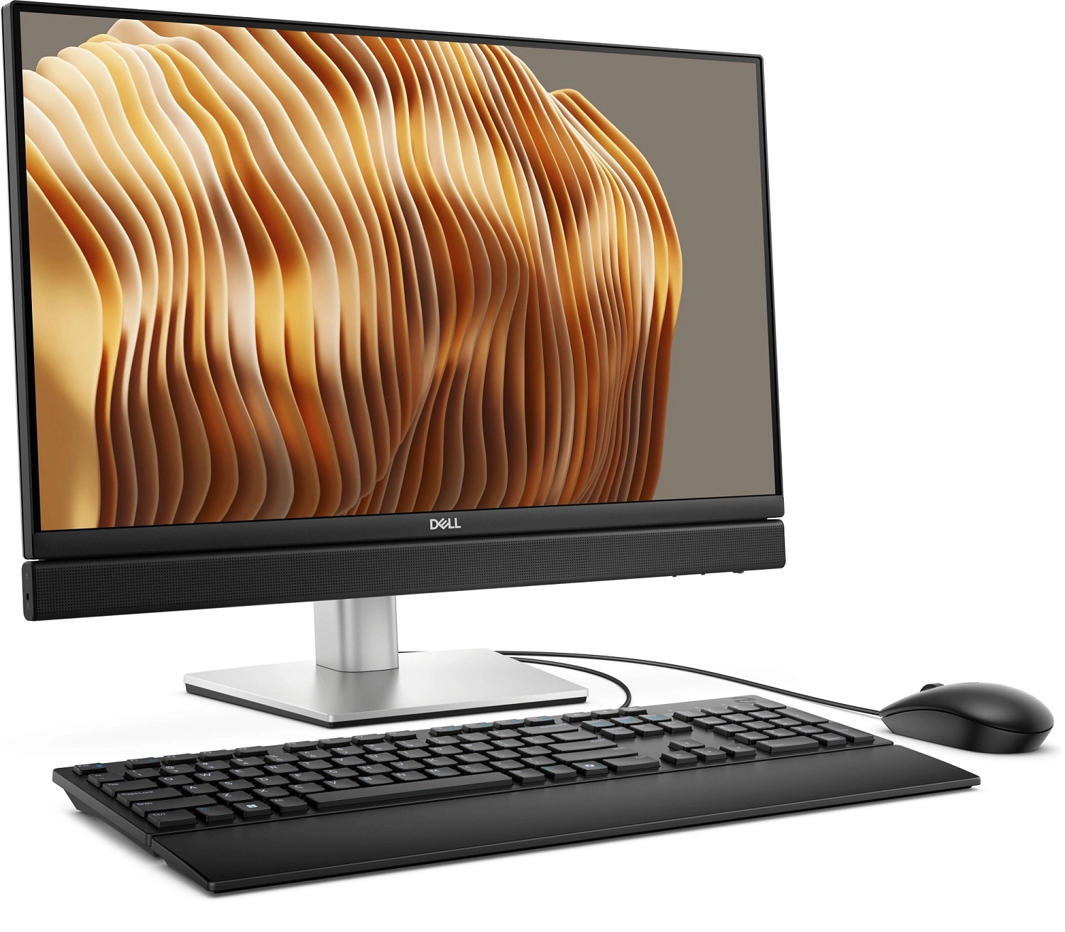 Моноблок Dell Pro 24 Plus QB24250 23.8" Full HD Core Ultra 7 265 (2.4) 32Gb SSD1Tb Graphics CR Windows 11 Pro GbitEth WiFi BT клавиатура мышь Cam серебристый 1920x1080