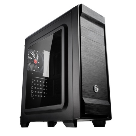 ARCADIA II 0R20B00093, black, ATX/MICRO ATX/ITX, USB3.0x1, USB2.0x2, HD Audiox1, CPU 160mm, VGA "340mm, Int. 5.25"x1, 3.5"x2, 2.5"x2"