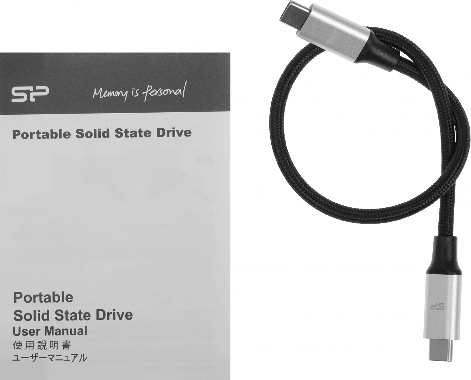 Накопитель SSD Silicon Power USB-C 4TB SP040TBPSDPX10CK PX10 1.8" черный