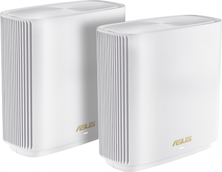 Роутер ASUS XT9 (W-2-PK))/EU//2 access point, 802.11b/g/n/ac/ax, 574 + 4804Mbps, 2,4 + 5 gGz, white ; 90IG0740-MO3B40