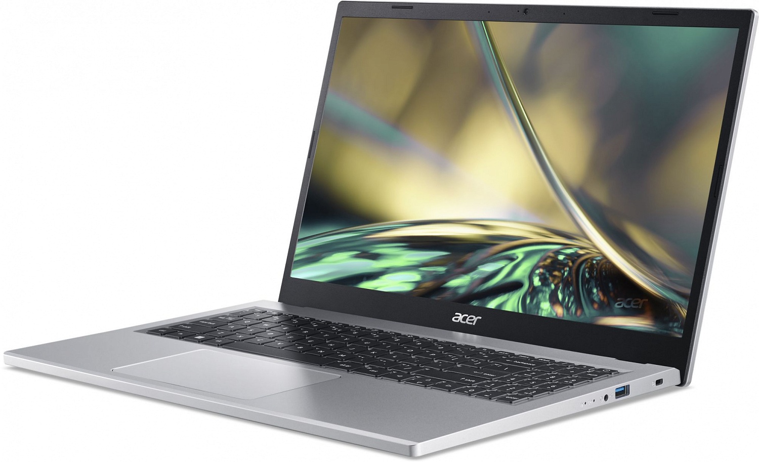 Ноутбук Acer Aspire 3 A315-24P-R3UN Ryzen 5 7520U 8Gb SSD512Gb AMD Radeon 15.6" IPS FHD (1920x1080) noOS silver WiFi BT Cam (NX.KDEER.005)
