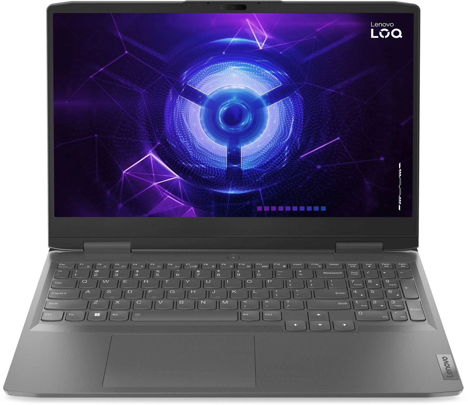 Ноутбук Lenovo LOQ 15IRH8 Core i7 13620H 16Gb SSD512Gb NVIDIA GeForce RTX4050 6Gb 15.6" IPS FHD (1920x1080) без ОС grey WiFi BT Cam (82XV00XSRK)