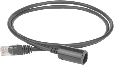 Патч-корд Lanmaster LAN-PCEXT/U5E-3.0-GY UTP RJ-45 мод.-вилка RJ-45 кат.5E 3м серый LSZH (уп.:1шт)