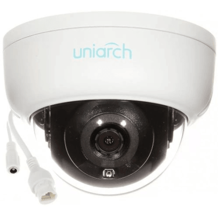 Камера видеонаблюдения IP UNV IPC-D124-PF28 2.8-2.8мм цв. корп.:белый