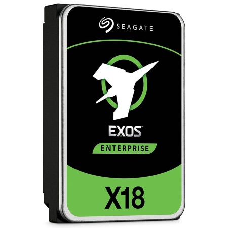 Жесткий диск серверный Seagate 3.5" 14TB Seagate Exos X18 SAS 12Gb/s, 7200rpm, 256MB, 512e/4kn,