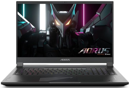 Ноутбук Gigabyte Aorus 17X AXF Core i9 13900HX 16Gb SSD1Tb NVIDIA GeForce RTX4080 12Gb 17.3" IPS QHD (2560x1440) Free DOS black WiFi BT Cam (AXF-B4KZ694SD)