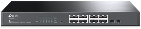 Коммутатор TP-Link SG2218 (L2+) 16x1Гбит/с 2SFP управляемый