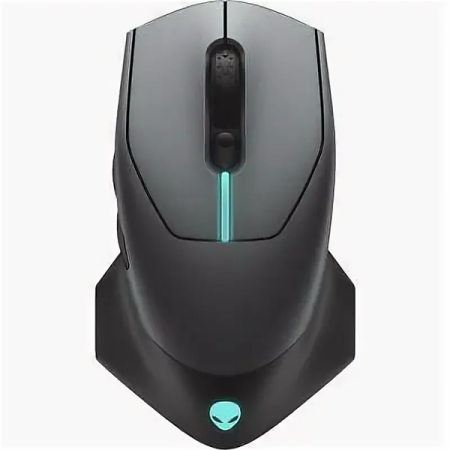 Мышь Dell Mouse AW610M Alienware; Gaming; Wired/Wireless; USB; Optical; 16000 dpi; 7 butt; Dark side of the moon