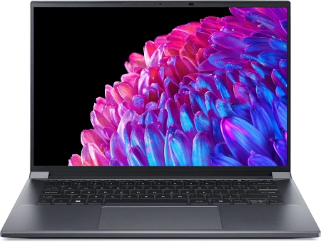 Ноутбук Acer Swift SFX14-72G-72DH Core Ultra 7 processor 155H/32GB/SSD1024GB/14.5"/OLED/WQXGA+/Win11/Iron (NX.KTUCD.001)