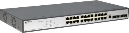 Коммутатор ORIGO Настраиваемый L2 коммутатор 24x1000Base-T, 4xCombo 1000Base-T/SFP, комплект для установки в 19" стойку