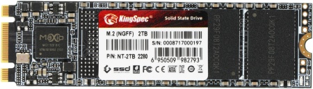 Накопитель SSD Kingspec SATA III 2Tb NT-2TB M.2 2280