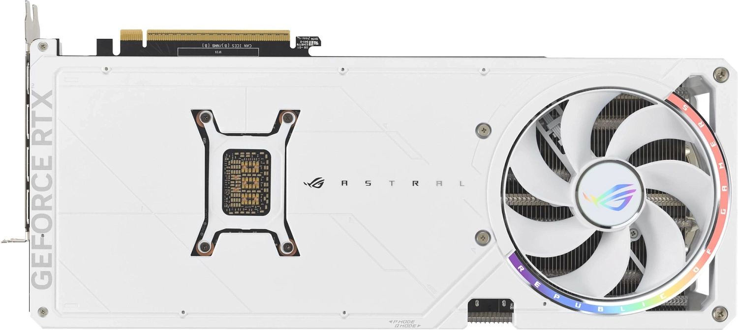 Видеокарта Asus PCI-E 5.0 ROG-ASTRAL-RTX5080-O16G-WHITE NVIDIA GeForce RTX 5080 16Gb 256bit GDDR7 2760/30000 HDMIx2 DPx3 HDCP Ret