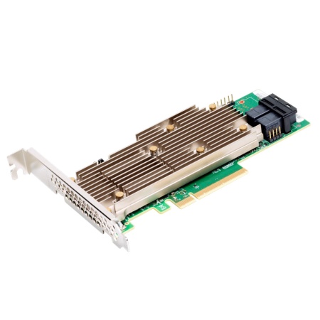 9460-8I SGL (05-50011-02 / 03-50011-33012) PCIe 3.1 x8 LP, SAS/SATA/NVMe, RAID 0,1,5,6,10,50,60, 8port(2 *int SFF8643), 2GB Cache, 3508ROC (003617)