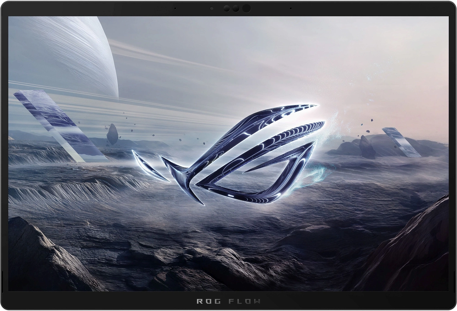 Ноутбук Asus ROG Flow Z13 GZ302EA-RU045W Ryzen AI MAX+ 395 32Gb SSD1Tb AMD Radeon 8060S 13.4" IPS Touch 2.5K (2560x1600) Windows 11 Home black WiFi BT Cam Bag (90NR0JY1-M002E0)