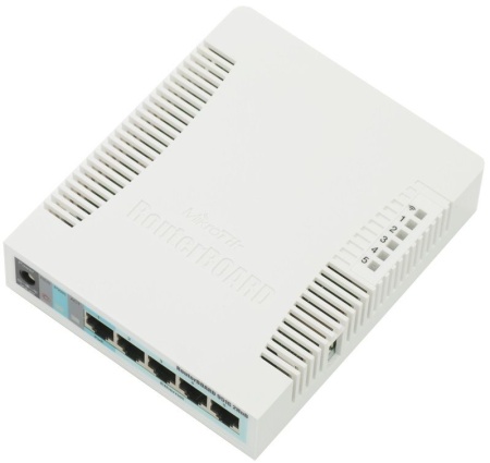 Роутер беспроводной MikroTik RB951G-2HND N300 10/100/1000BASE-TX белый