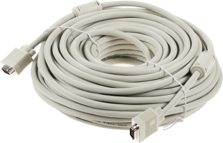 Кабель DB15 (m) DB15 (m) 30м (CABLE30) феррит.кольца белый