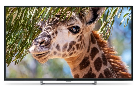 Телевизор LED PolarLine 50" 50PU11TC-SM черный 4K Ultra HD 50Hz DVB-T DVB-T2 DVB-C WiFi Smart TV (RUS)