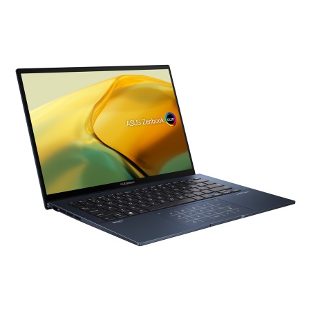 Ноутбук ASUS Zenbook 14 UX3402ZA-KM023W Intel Core i7-1260P/16GB/SSD512GB/14"/2.8K (2880x1800)/OLED)/Win11/90Hz/Ponder Blue (90NB0WC1-M00BM0)