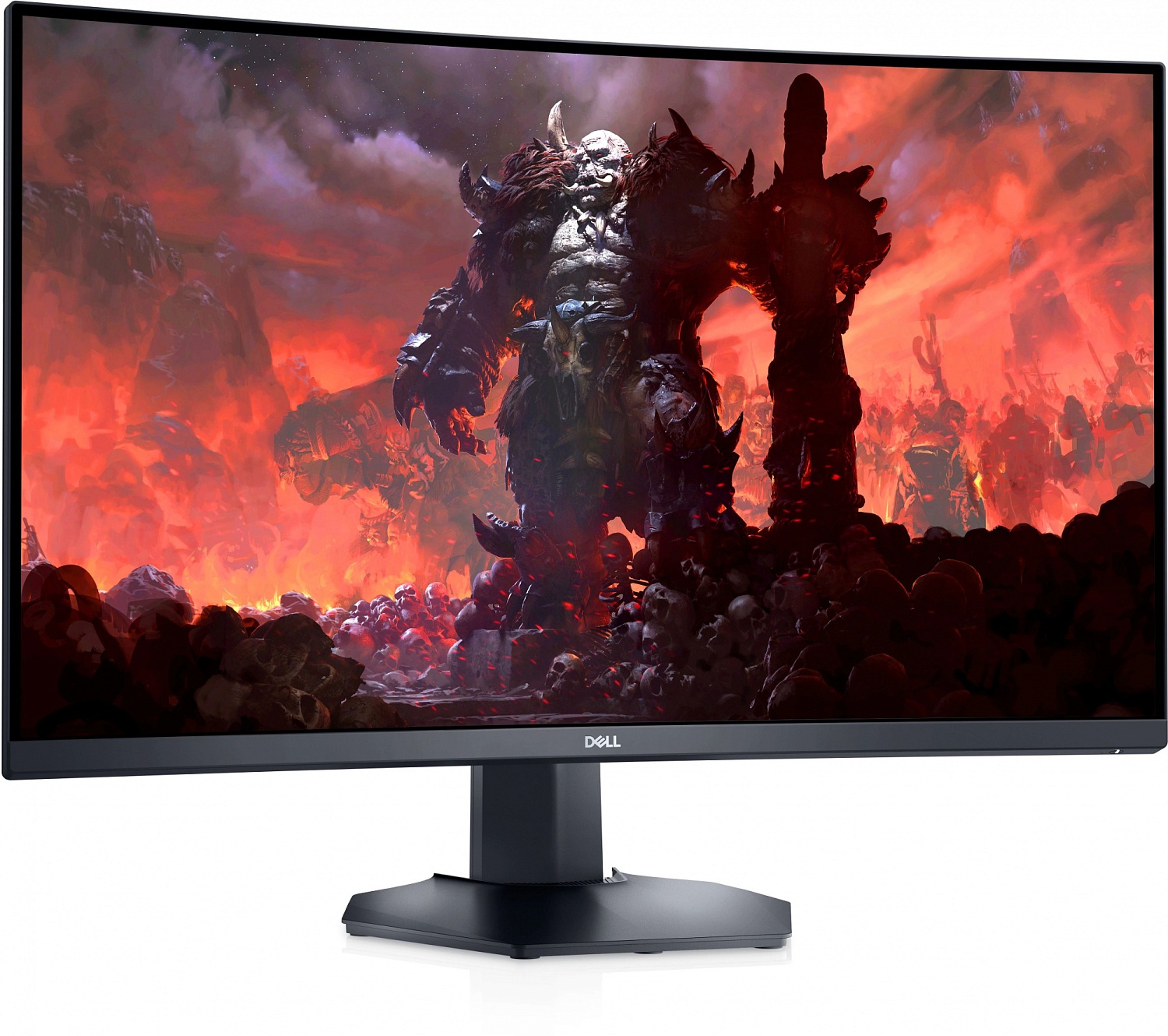 Монитор Dell 31.5"  S3222DGM Curved  Bk/Bk (VA; 16:9; 350 cd/m2; 3000:1; 2560x1440x165Hz; 1ms; 178/178; AMD Free Sync; DP 1.2, 2xHDMI2.0; Tilt; HAS; VESA)