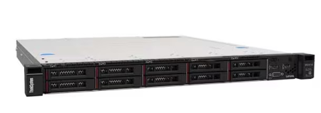 Сервер Lenovo Server SR250 V2 Xeon E-2378 (8C 2.6GHz 16MB Cache/65W), 1x32GB, O/B, 2.5" HS (8), 5350-8I, HS 450W Titanium, XCC Enterprise, Rails