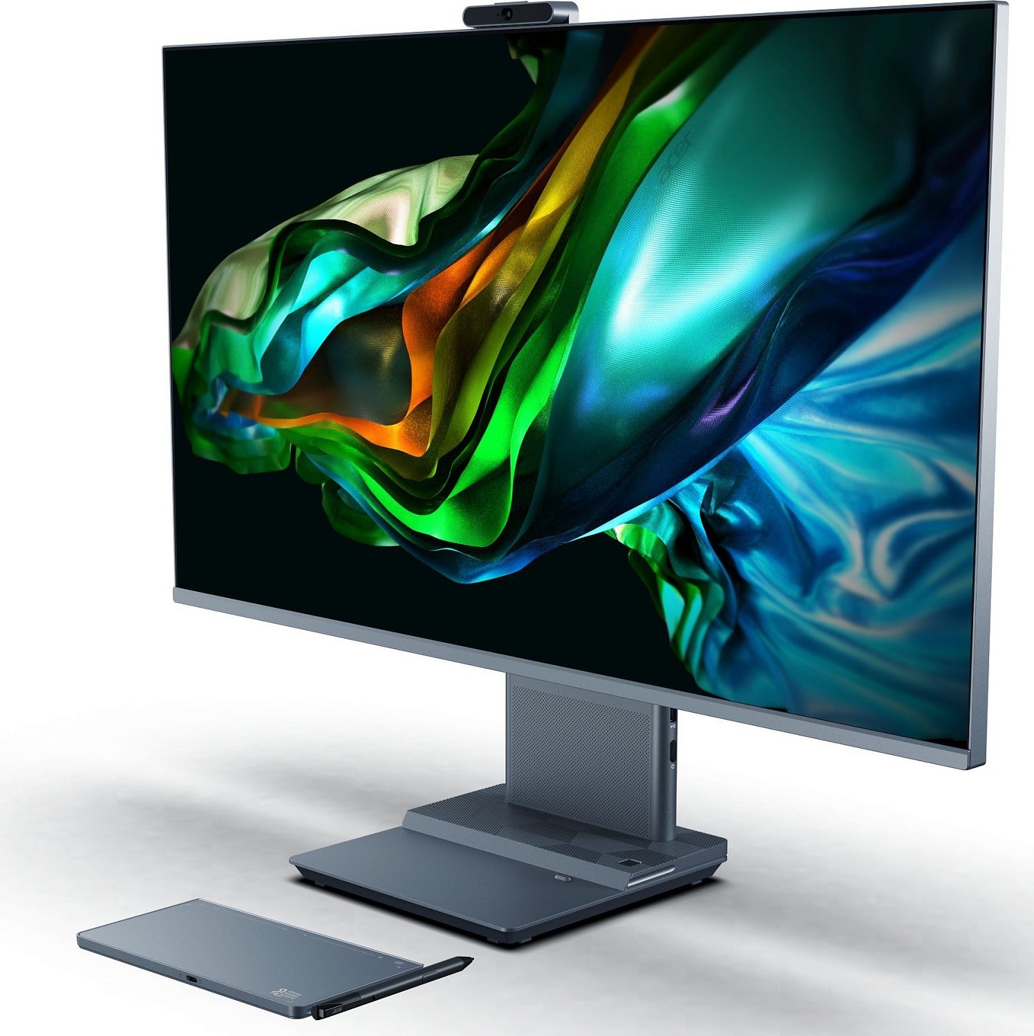 Моноблок Acer Antelope S32-1856 31.5" WQHD i7 1260P (1.5) 16Gb SSD512Gb Iris Xe CR noOS GbitEth WiFi BT 180W клавиатура мышь Cam серый 2560x1440.27