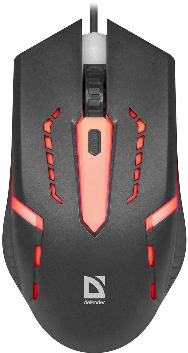 Мышь Defender Flash MB-600L черный оптическая 1200dpi USB 3but (52600) Мышь Defender Flash MB-600L черный оптическая 1200dpi USB 3but (52600)