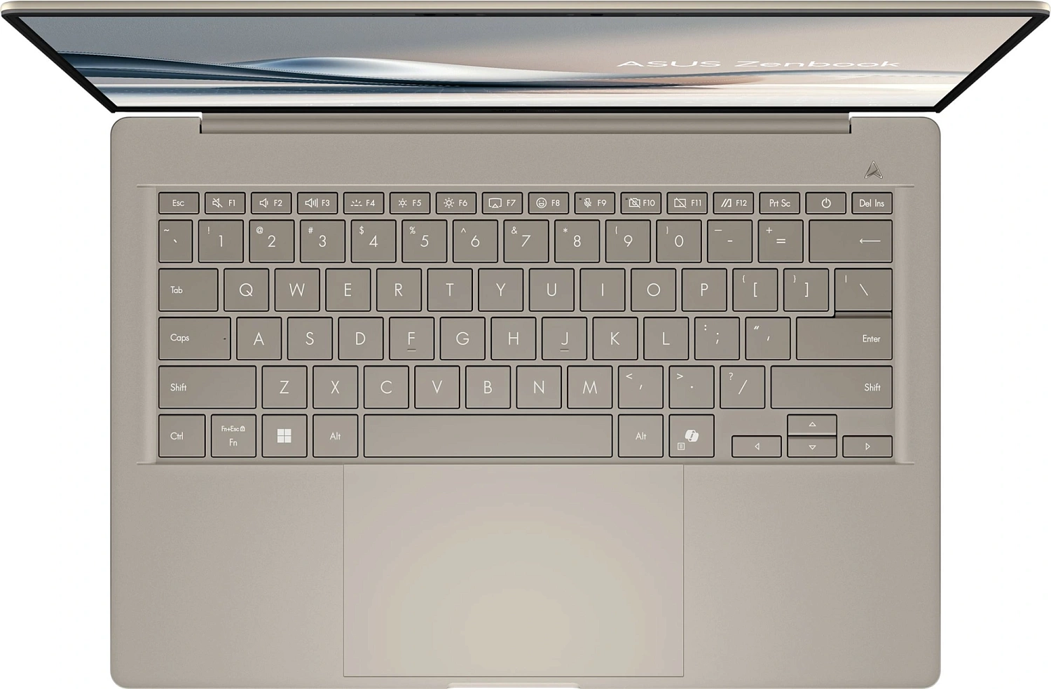 Ноутбук Asus Zenbook A14 UX3407QA-QD556W Snapdragon X X1-26-100 16Gb SSD512Gb Qualcomm Adreno 14" OLED WUXGA (1920x1200) Windows 11 Home beige WiFi BT Cam (90NB1501-M012H0)