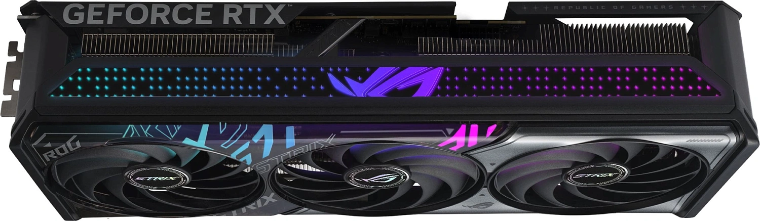 Видеокарта Asus PCI-E 5.0 ROG-STRIX-RTX5070TI-16G-GAMING NVIDIA GeForce RTX 5070TI 16Gb 256bit GDDR7 2452/28000 HDMIx2 DPx3 HDCP Ret