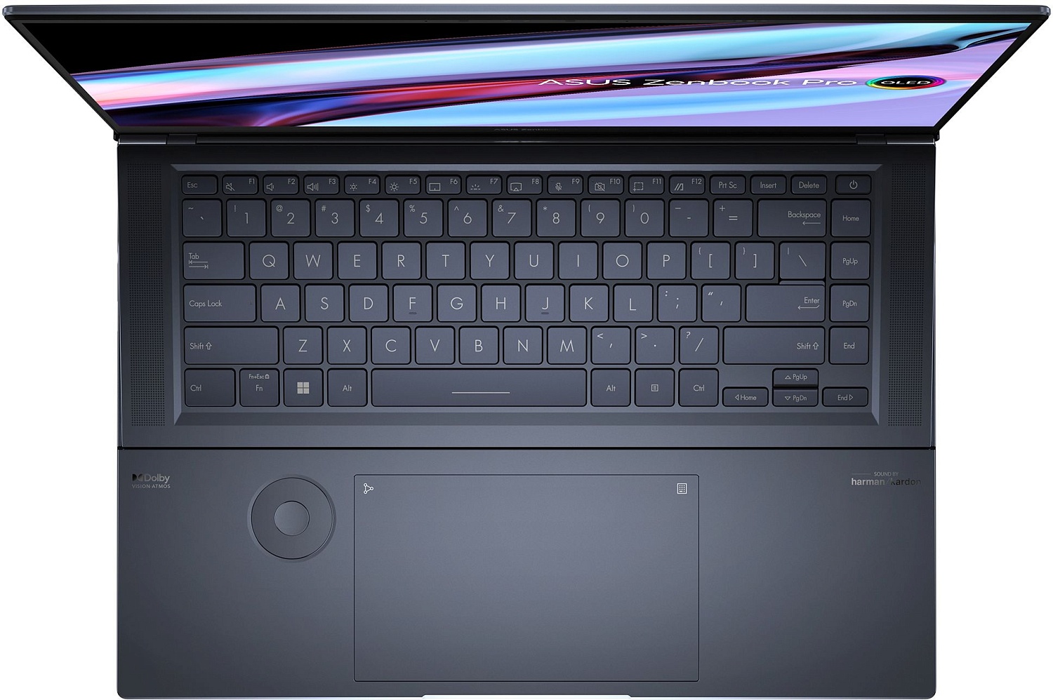 Ноутбук Asus Zenbook Pro 16X OLED UX7602VI-MY034X Core i9 13900H 32Gb SSD2Tb NVIDIA GeForce RTX4070 8Gb 16" OLED Touch 3.2K (3200x2000) Windows 11 Professional black WiFi BT Cam (90NB10K1-M001F0)
